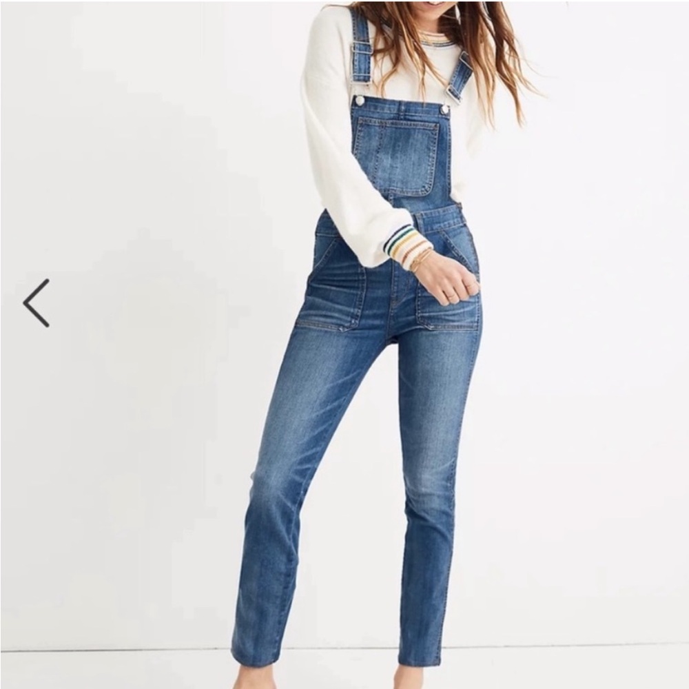 Madewell Skinny Denim Overalls Small